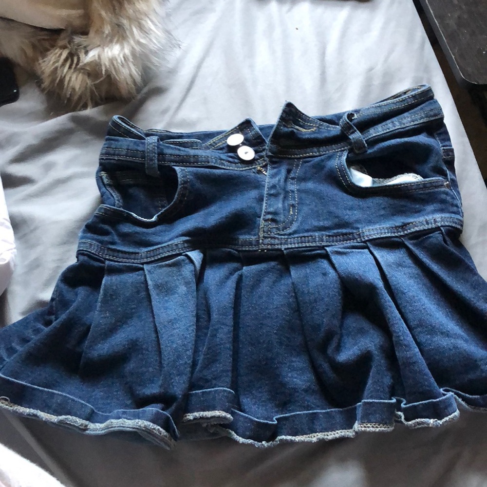 Denim skirt